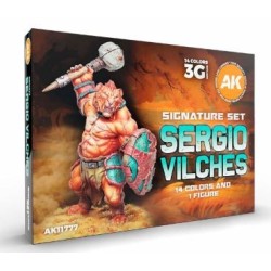 Signature Set - Sergio Vilches  (Miniature Shimbarashe- Yedharo Model included)