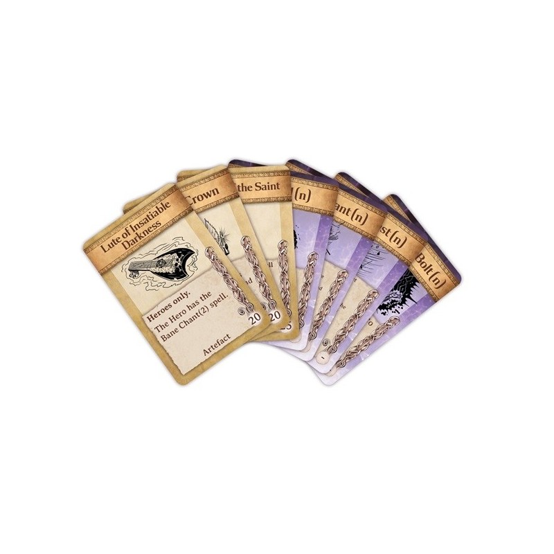 Kings of War Artefact & Spell Cards (Inglés)