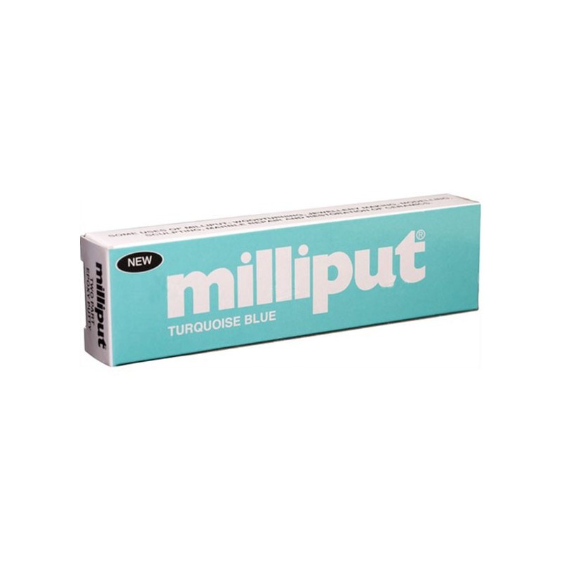 Milliput Turqoise Blue Epoxy Putty Box of 10