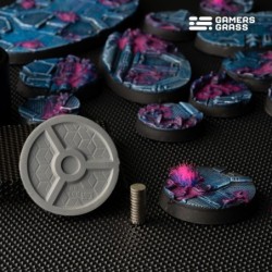 Alien Infestation Bases Round 32mm (x8)