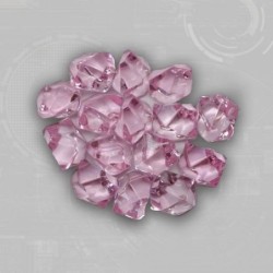 Pink Gem Acrylic Tokens (50)