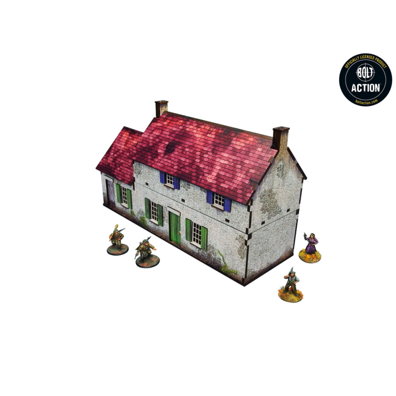 WW2 Normandy Homestead w. Outbuildings (Prepintado)