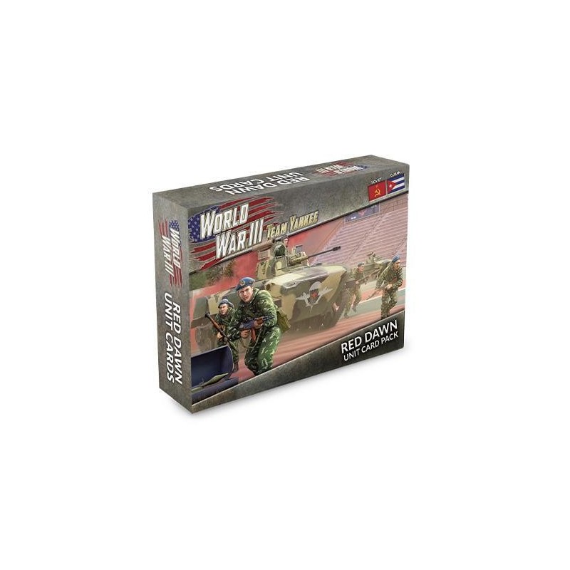 Red Dawn Unit Cards (86x Cards)  -- Preorder --