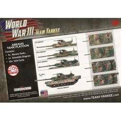 M1A1 Abrams Tank Platoon (x5 Plastic)  -- Preorder --