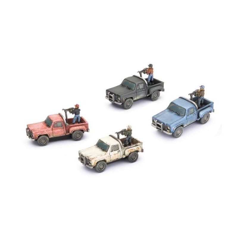 Pickup Trucks (x4)  -- Preorder --