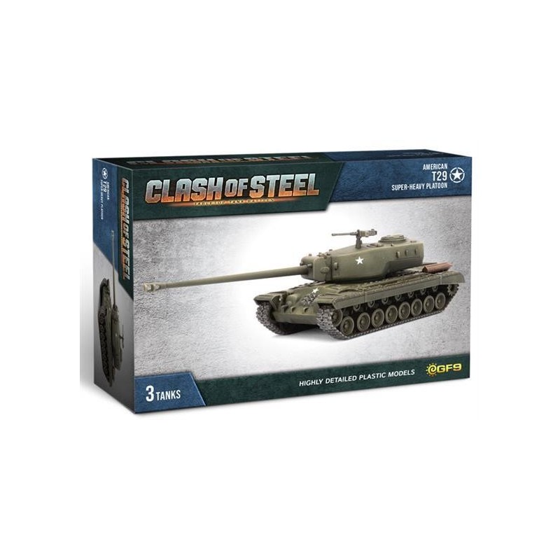 T29 Super-Heavy Tank Platoon (x3 Plastic)  -- Preorder --