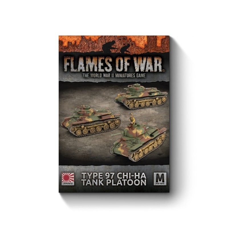 Type 97 Chi-Ha Tank Platoon (x3)  -- Preorder --