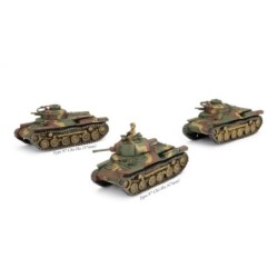 Type 97 Chi-Ha Tank Platoon (x3)  -- Preorder --