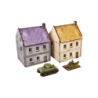 WW2 Normandy Townhouse 3  (Prepintado) 15mm