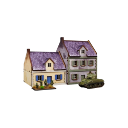 WW2 Normandy Townhouse 3  (Prepintado) 15mm