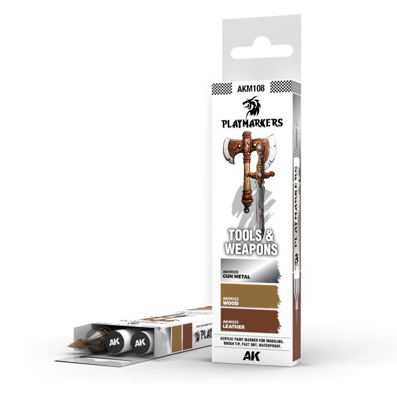 Playmarkers Set - Tools & Weapons
