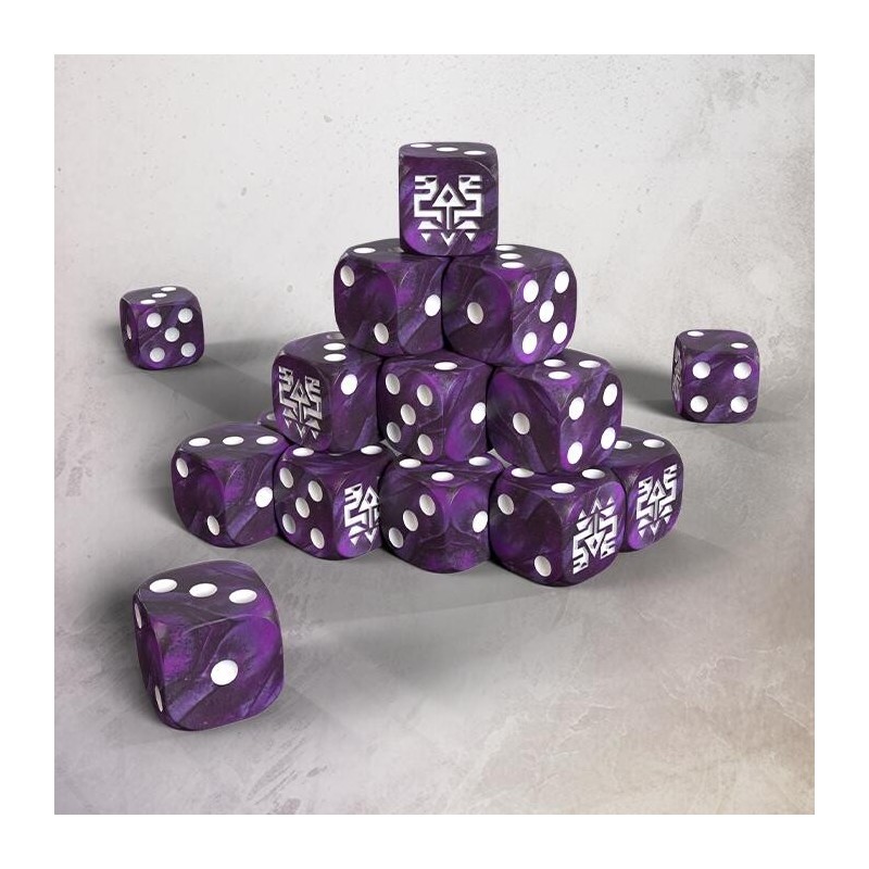 Saurian Starhost Premium Resin 16mm Dice Set (20)  -- Preorder --