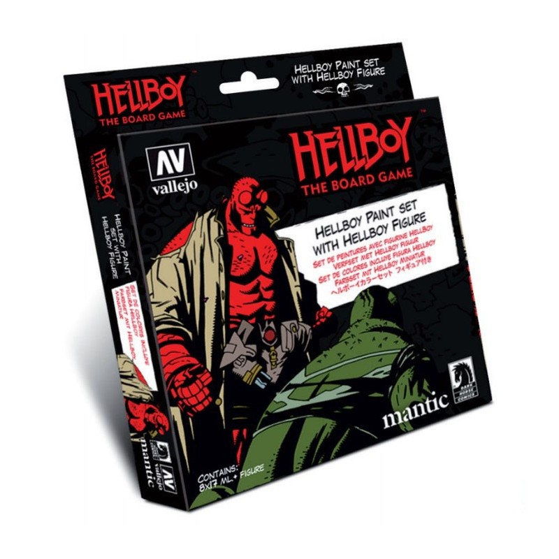 Hellboy Paint Set con Figura