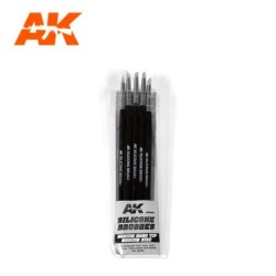 Silicone Brushes. Medium Tip Medium (5 Silicone Pencils)